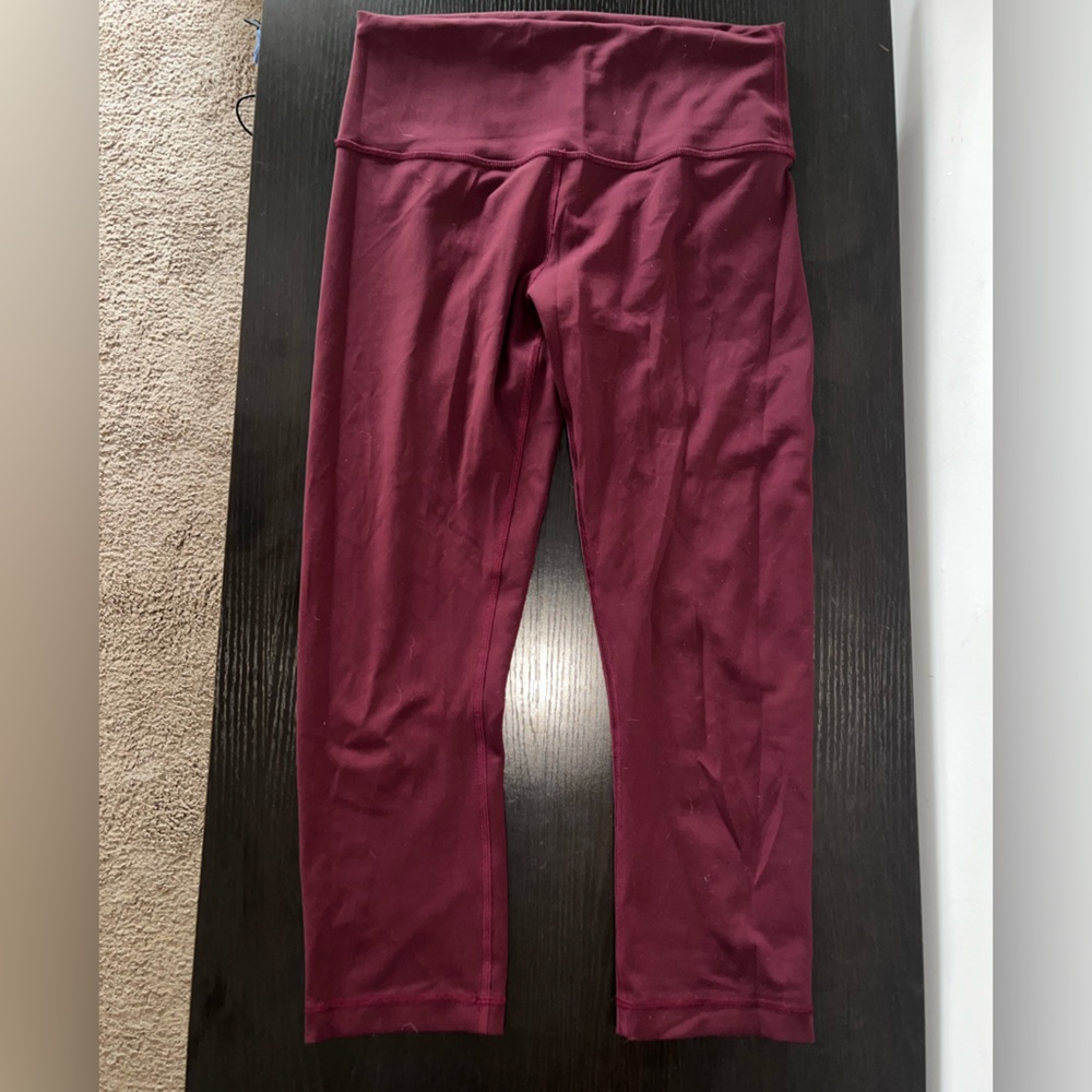 Lululemon wunder under train leggings